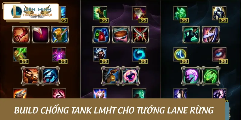Với tướng đi rừng nên trang bị chống chịu mạnh mẽ