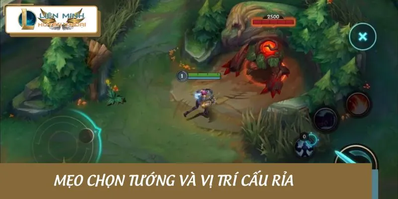 Mẹo chọn tướng và vị trí cấu rỉa máu từ xa trước khi mở giao tranh tối ưu