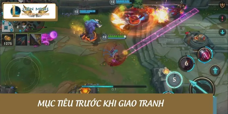 Mục tiêu trước khi giao tranh