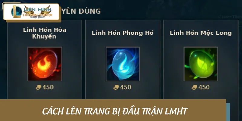 Hướng dẫn trang bị đầu trận LMHT cho từng vị trí đấu